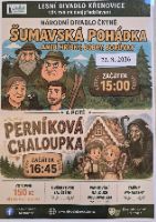 Šumavská pohádka a Perníková chaloupka pozvánka